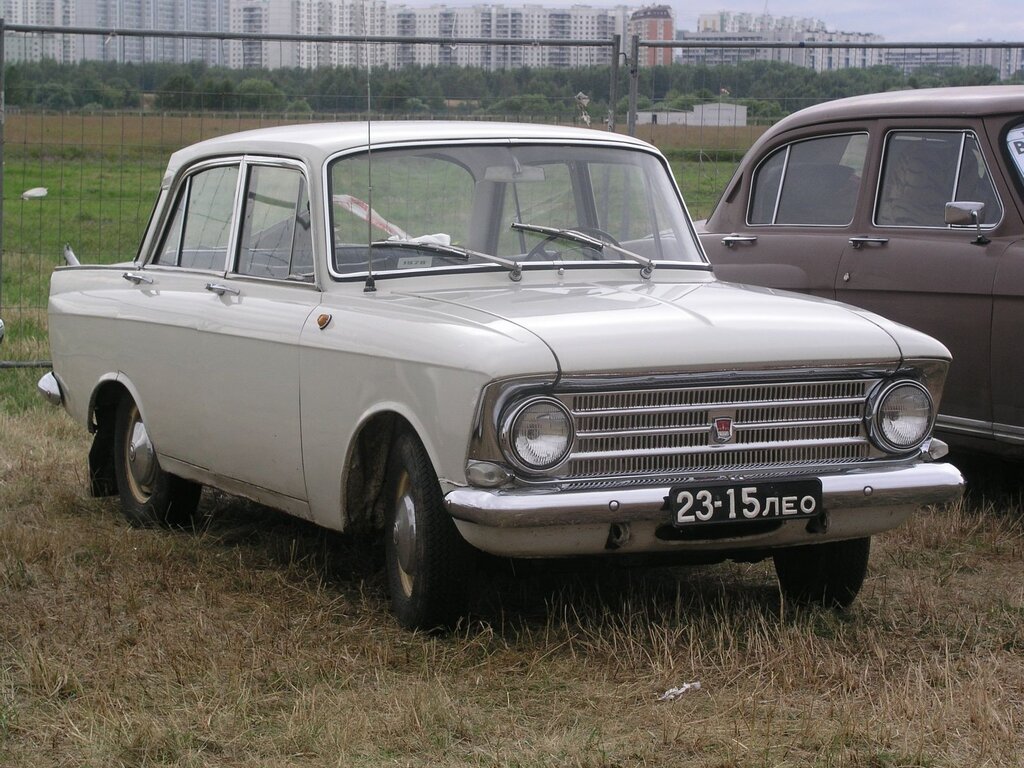 Москвич 412 (Москвич-412) 1 поколение, седан (10.1967 - 11.1969)